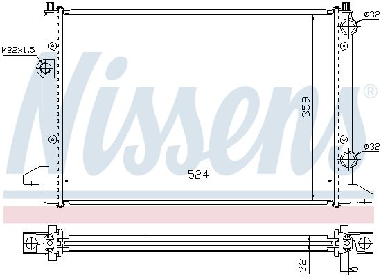Radiator, engine cooling-4