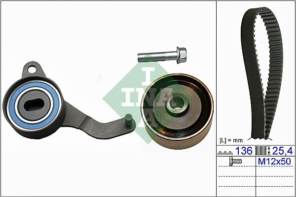 SCHAEFFLER INA 530 0047 10 Timing belt kit