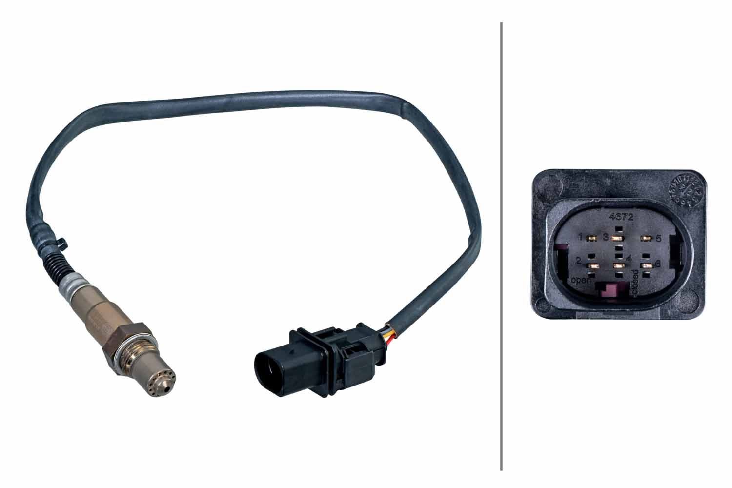 HELLA 6PA 358 244-251 Oxygen sensor