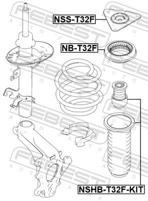 Dust Protection Kit, shock absorber-1