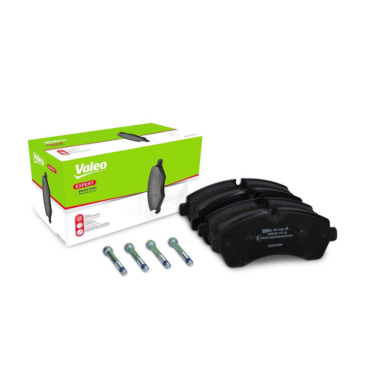 Brake Pad Set, disc brake-1