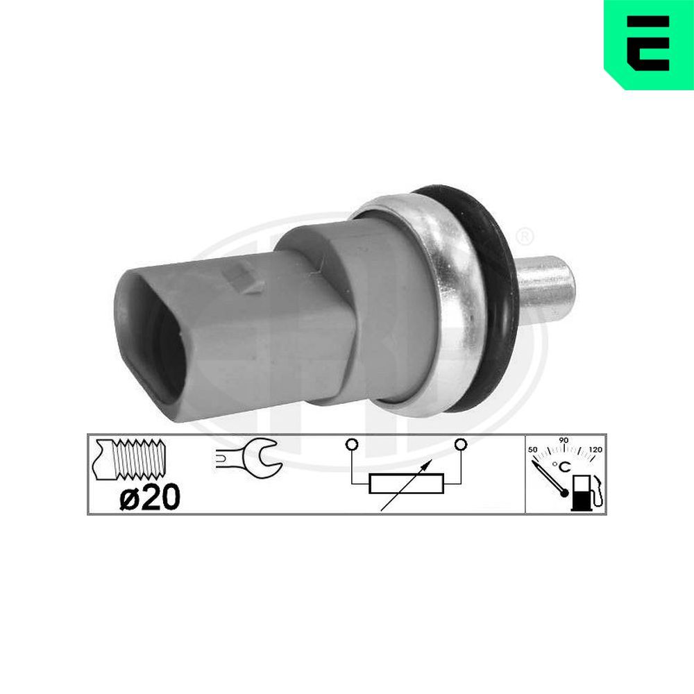 Sensor, coolant temperature