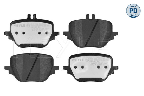 MEYLE 025 263 7417/PD Brake pad set, disc brake
