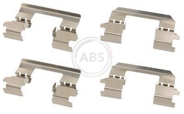 A.B.S. 1736Q Priedų komplektas, diskinių stabdžių trinkelės