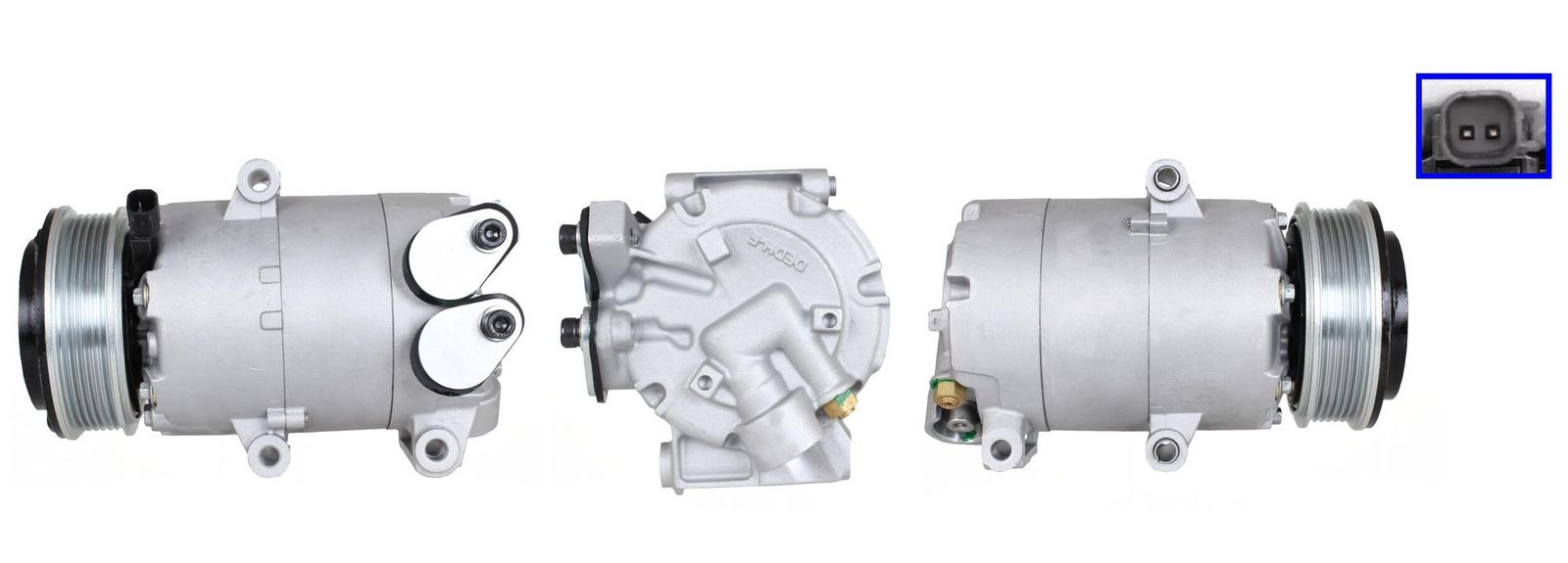 LUCAS ACP01104 Compressor, air conditioning