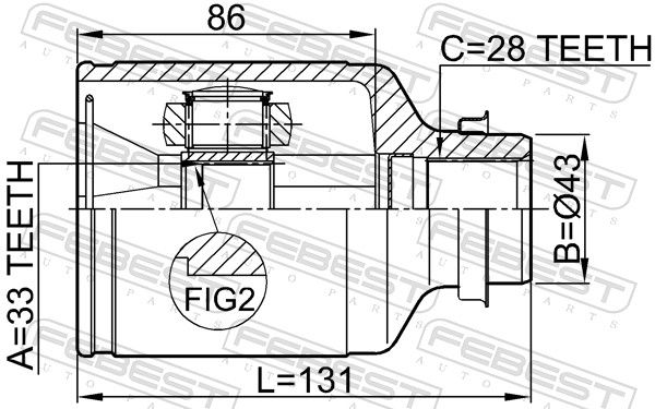Joint Kit, drive shaft-1