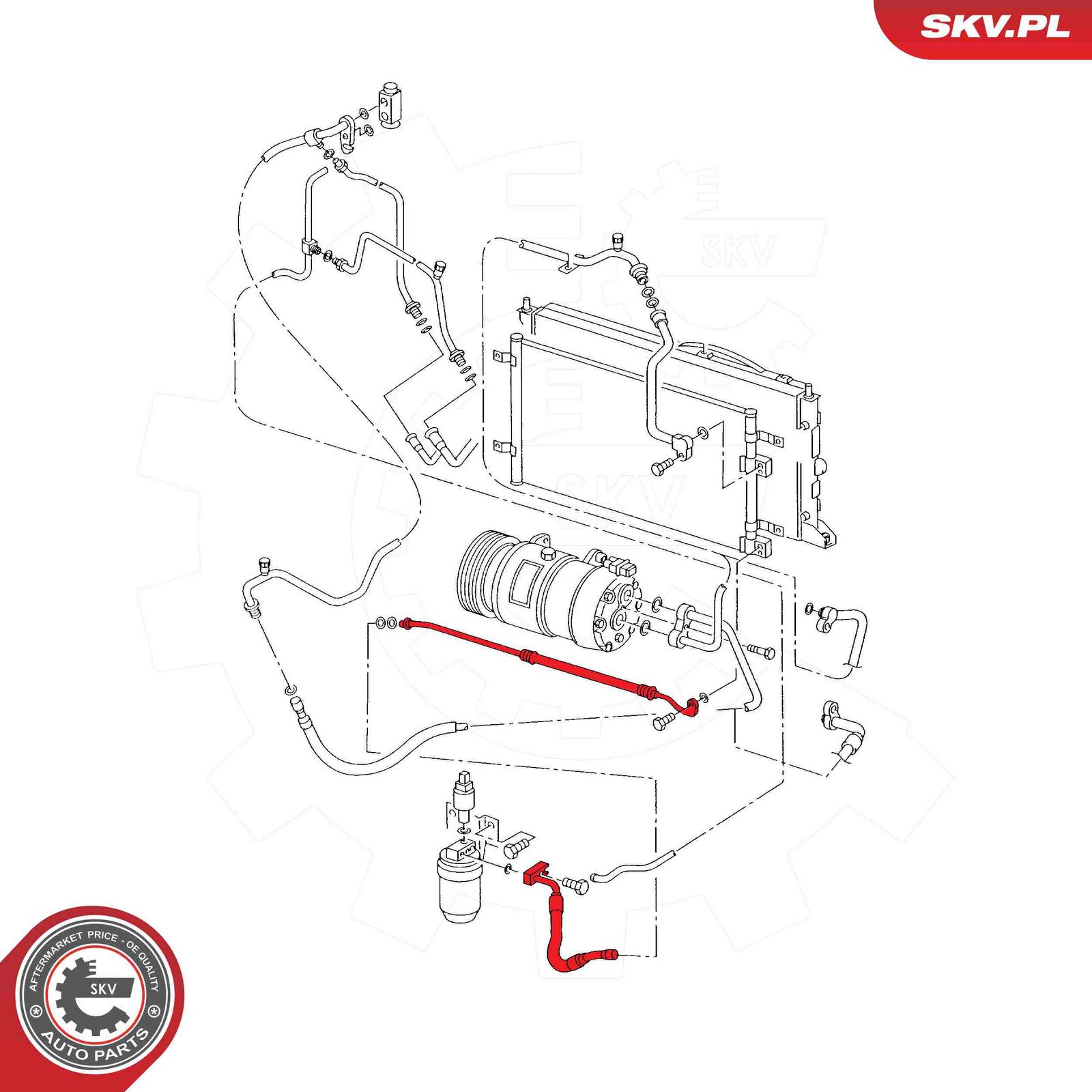 High-pressure Line, air conditioning-3