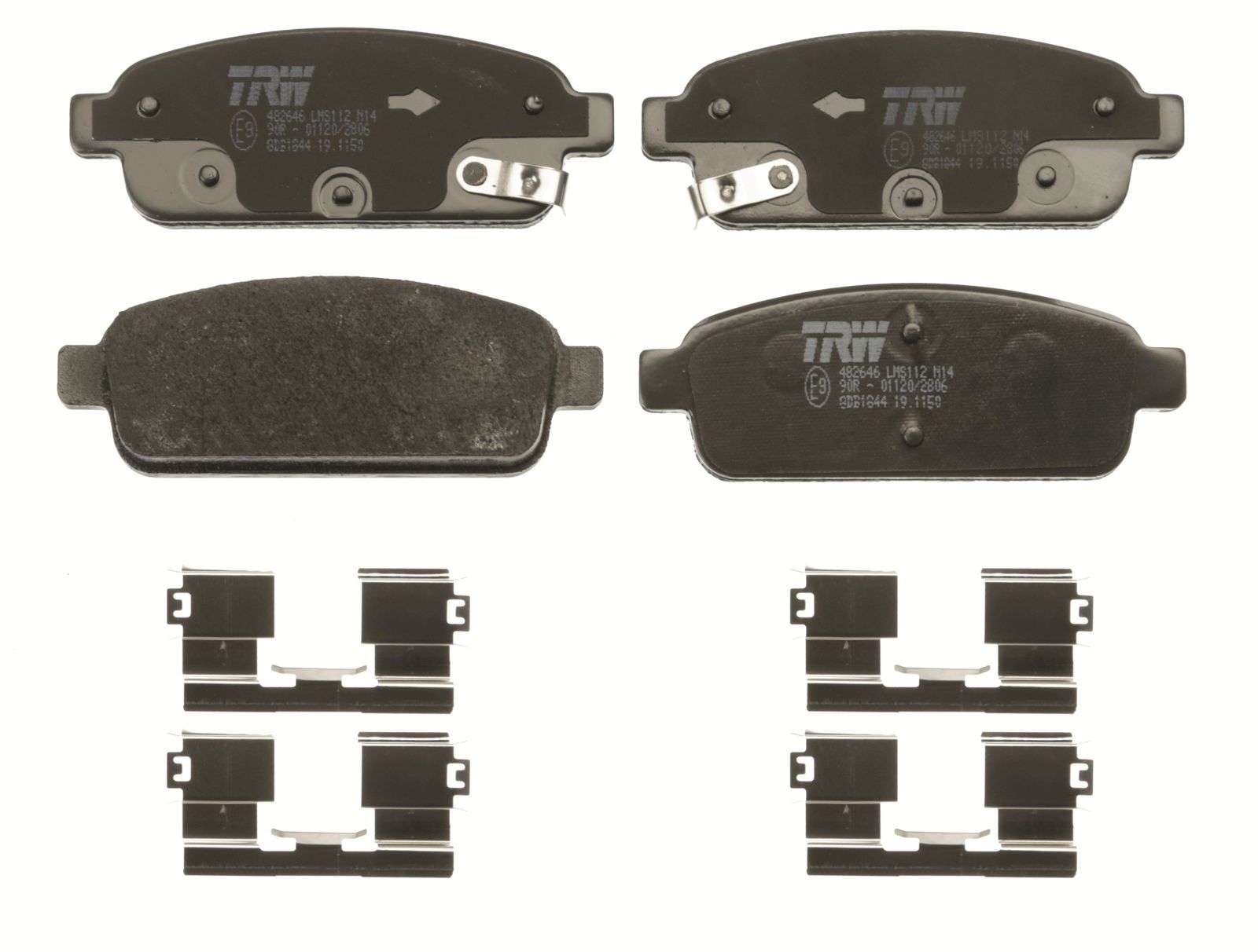 Brake Pad Set, disc brake-4
