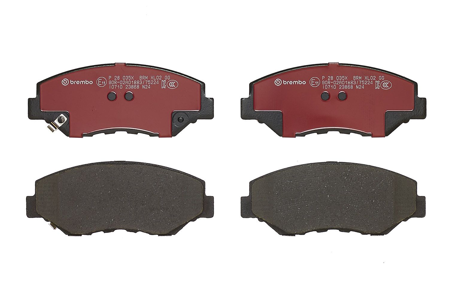 stabdžių trinkelių rinkinys, diskinis stabdys-2