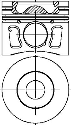 FAI AUTOPARTS PK38-000 Piston