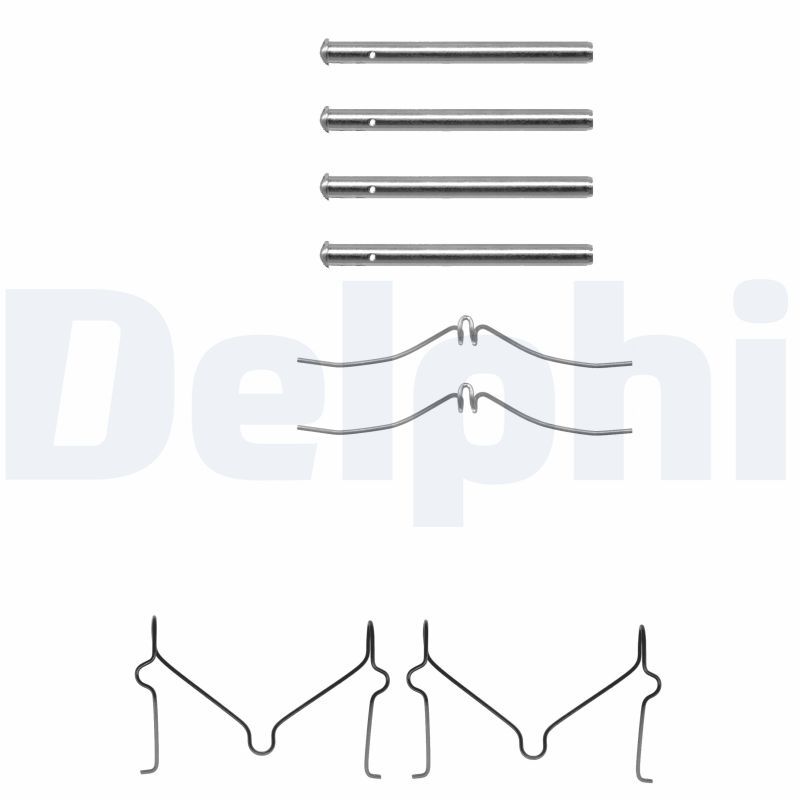 DELPHI LX0143 Accessory kit, disc brake pad
