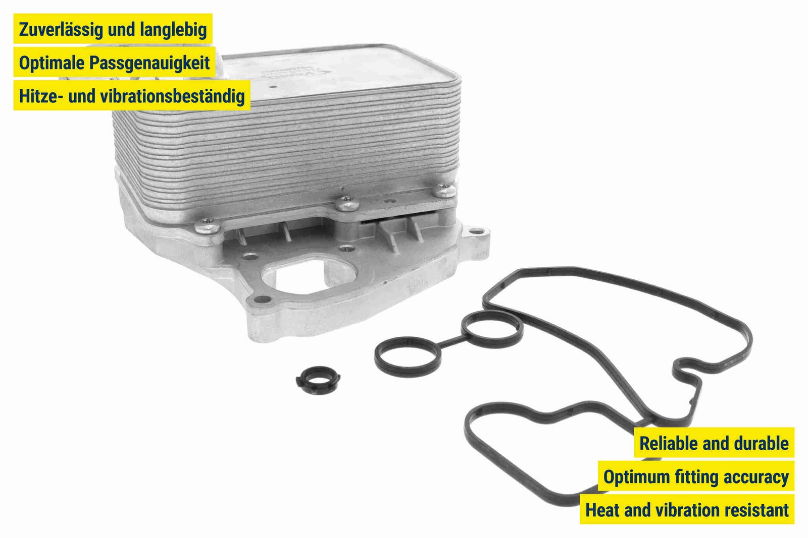 Oil Cooler, engine oil-12