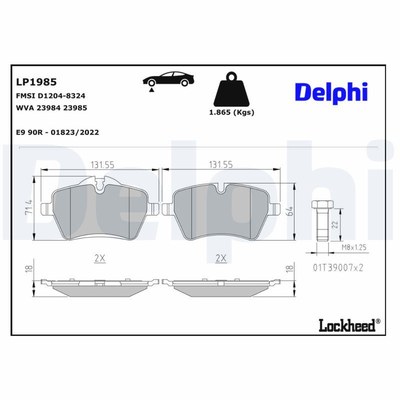 Brake Pad Set, disc brake-2