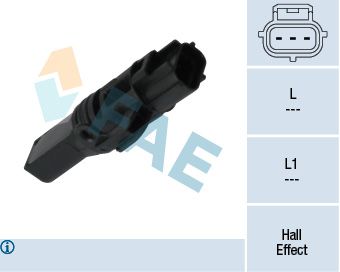 FAE 79340 Rpm sensor, manual transmission