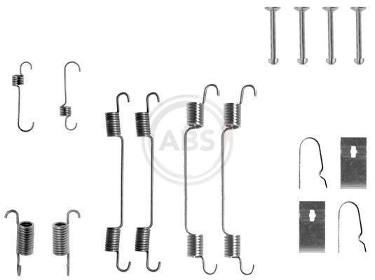 priedų komplektas, stabdžių trinkelės