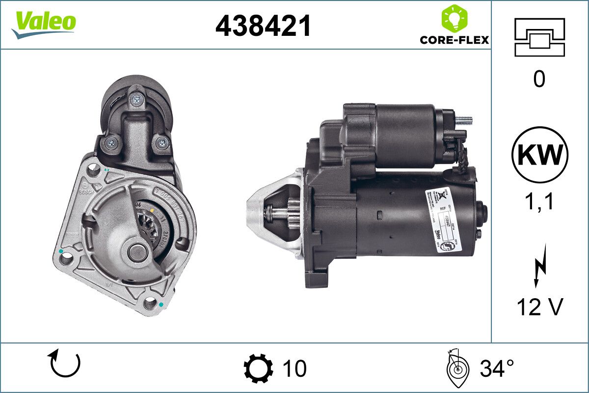 VALEO 438421 Starter