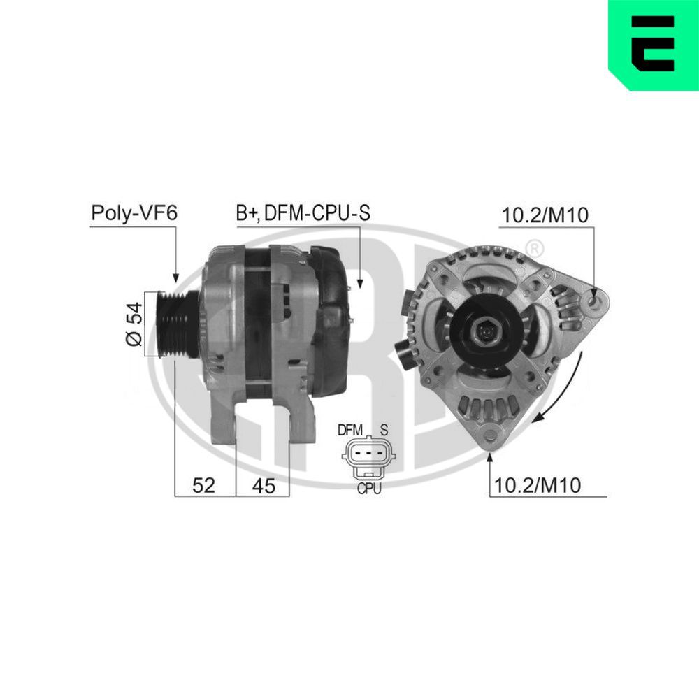 ERA 210358A Alternator