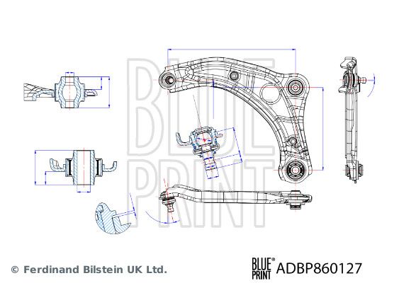 Control/Trailing Arm, wheel suspension-1