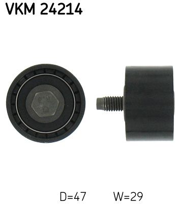 SKF VERTEVO VKM 24214 Deflection pulley/guide pulley, timing belt