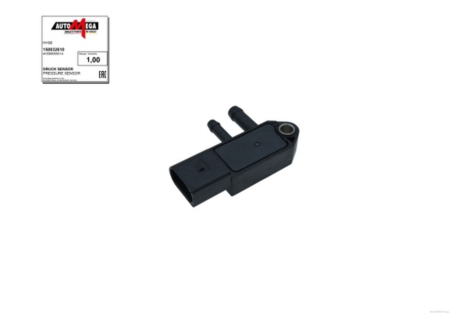 AUTOMEGA 150032610 Sensor, exhaust pressure