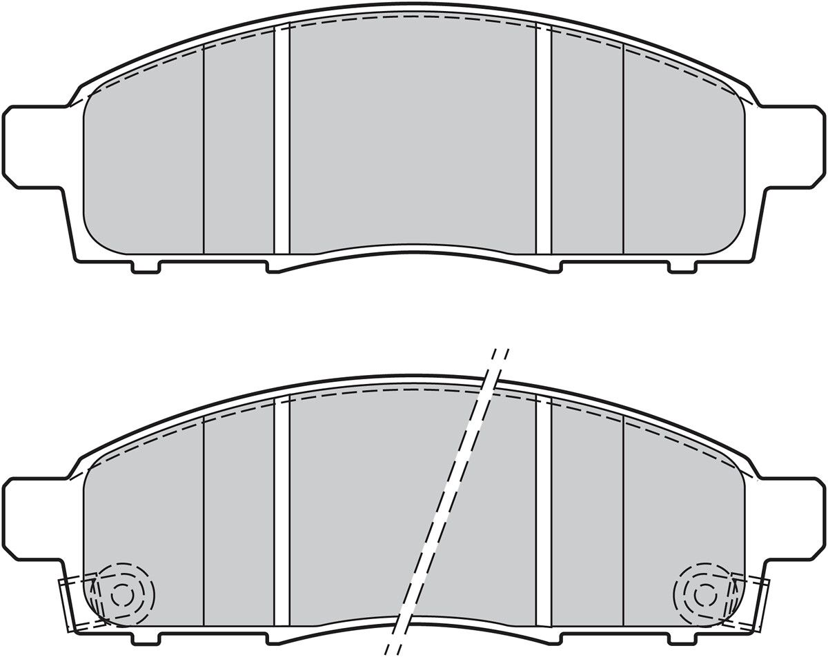 Brake Pad Set, disc brake-1