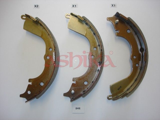ASHIKA 55-02-242 Brake shoe set