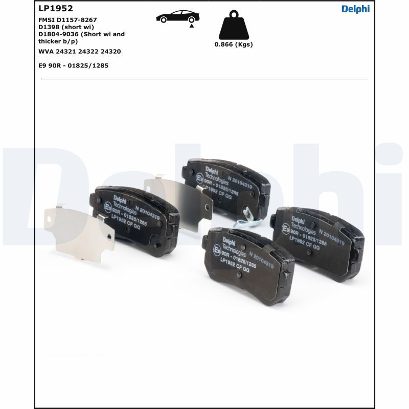 Brake Pad Set, disc brake-3