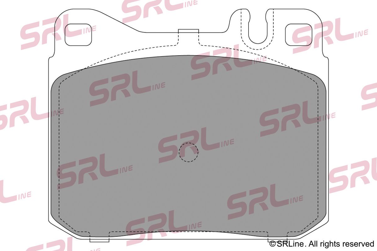 SRLINE S70-0171 Brake pad set, disc brake