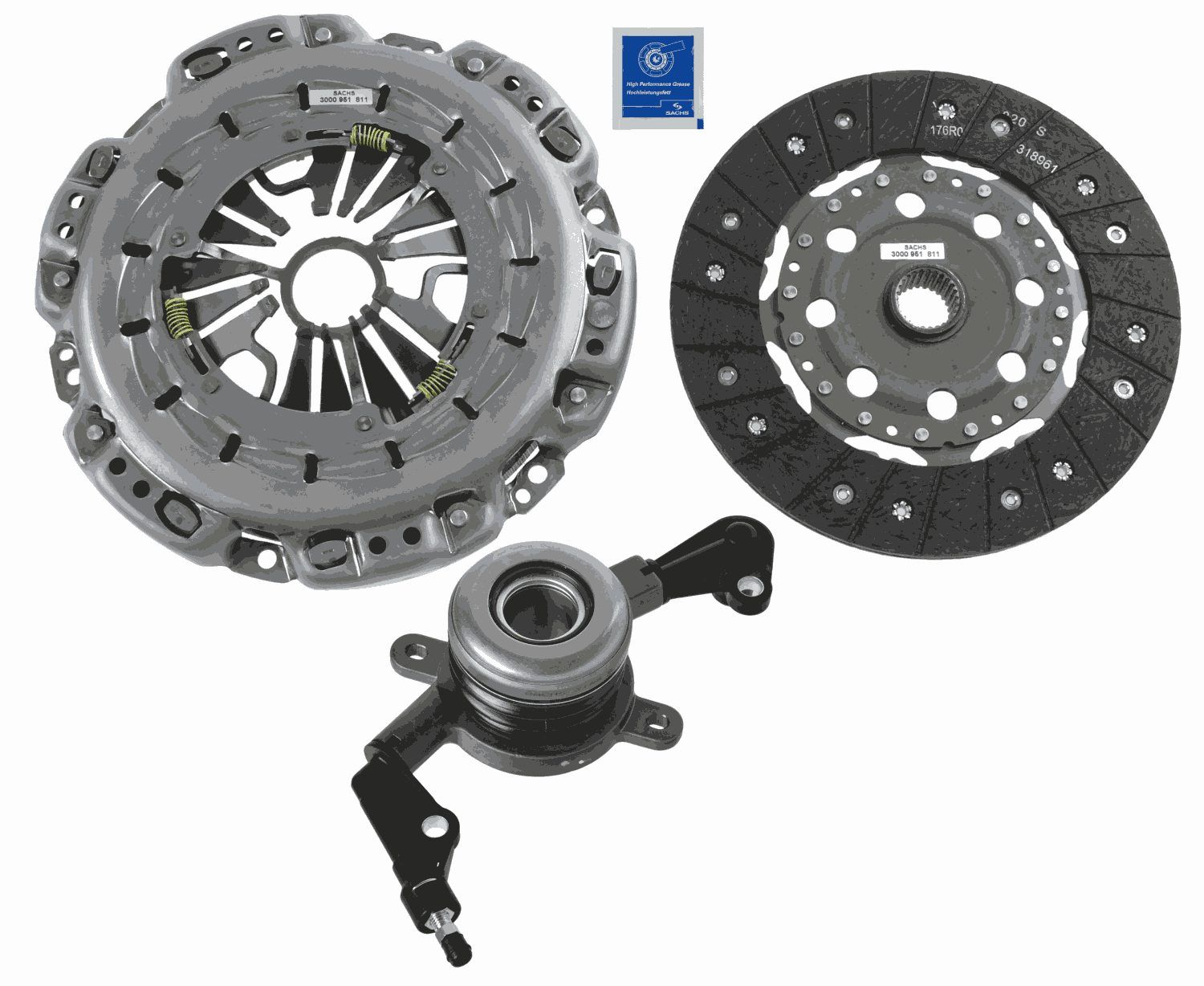 SACHS 3000 990 176 Clutch kit