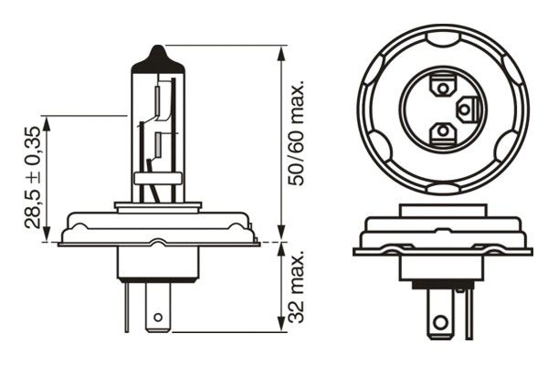 Bulb, high beam headlight-6
