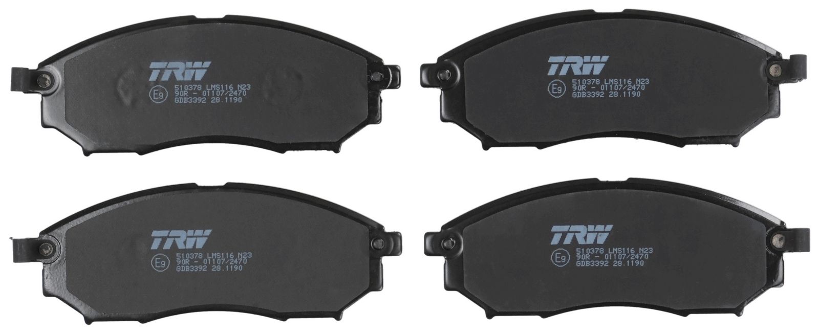 Brake Pad Set, disc brake-1