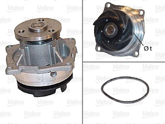 VALEO 506604 Water pump, engine cooling