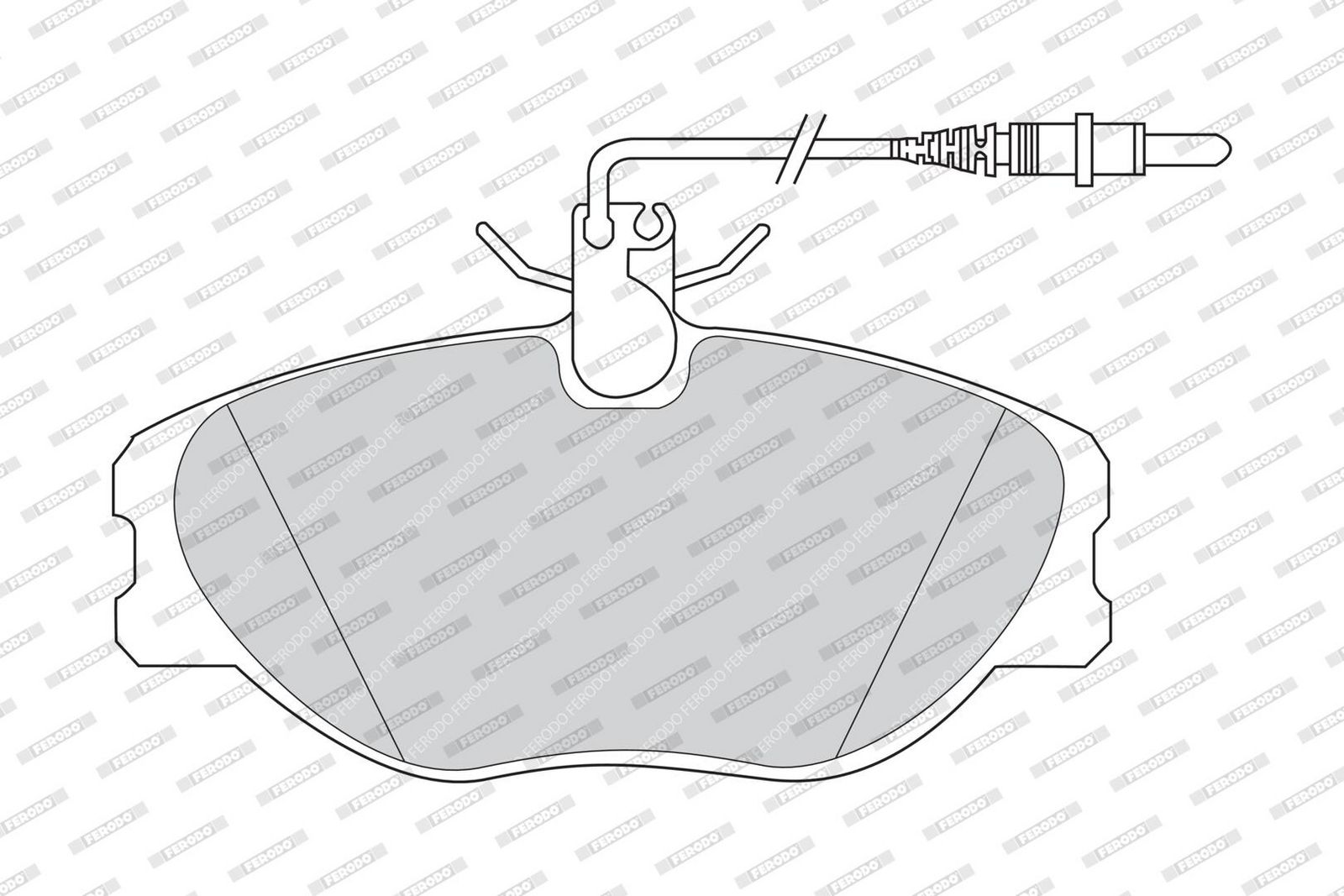 Brake Pad Set, disc brake-1