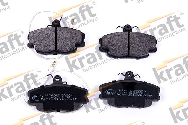 KRAFT AUTOMOTIVE 6005000 Brake pad set, disc brake