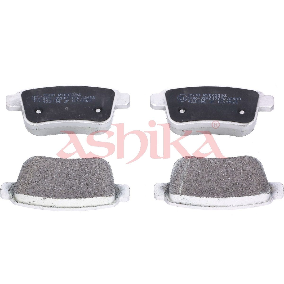ASHIKA 51-00-0508 Brake pad set, disc brake