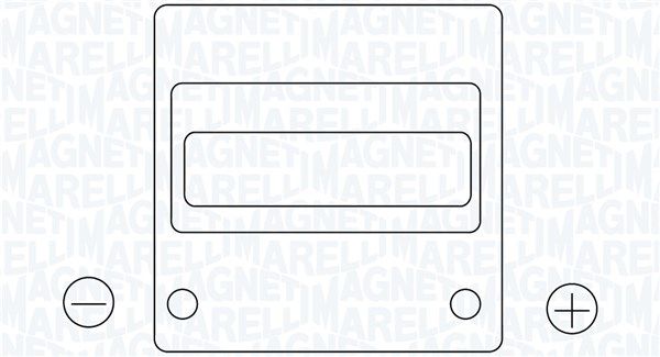 MAGNETI MARELLI 069044400006 Starter battery