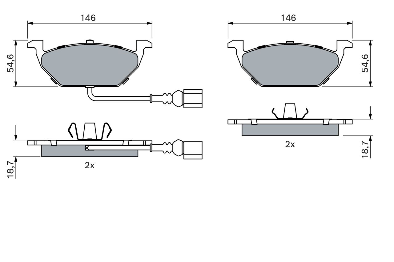 Brake Pad Set, disc brake-2