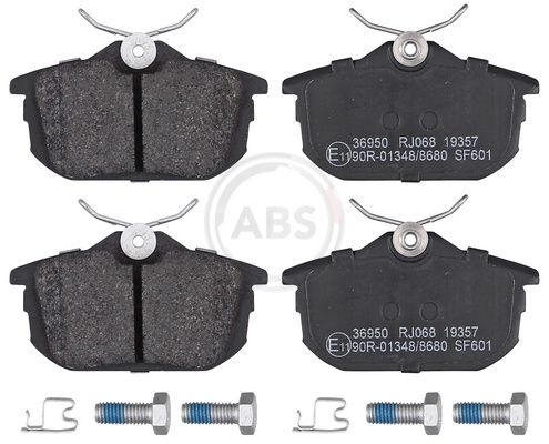 A.B.S. 36950 Stabdžių trinkelių rinkinys, diskinis stabdys