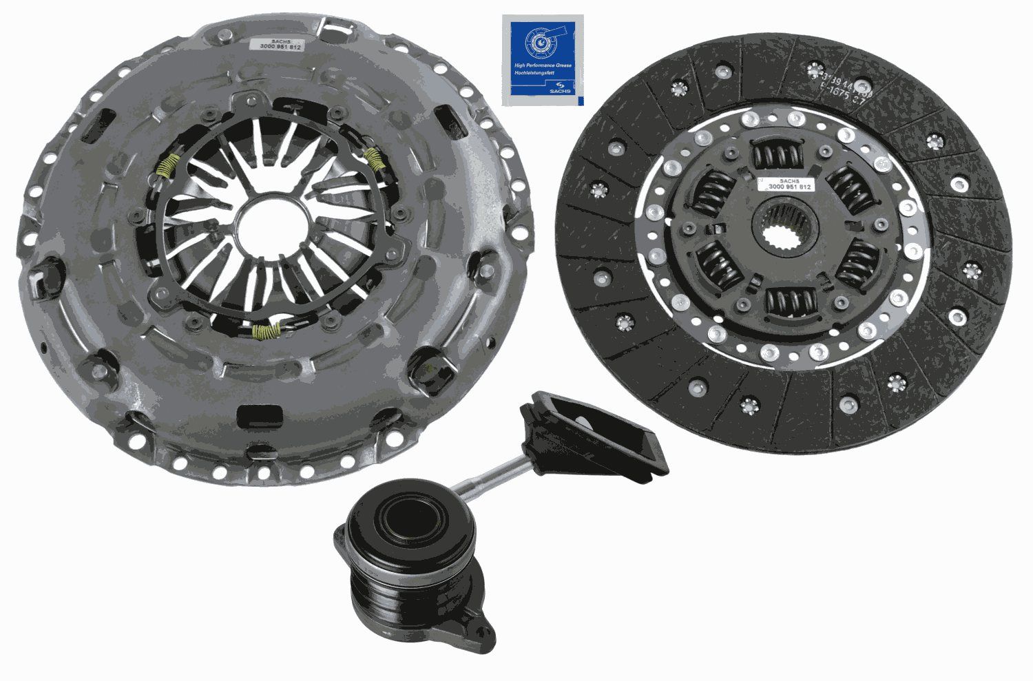 SACHS 3000 990 187 Clutch kit