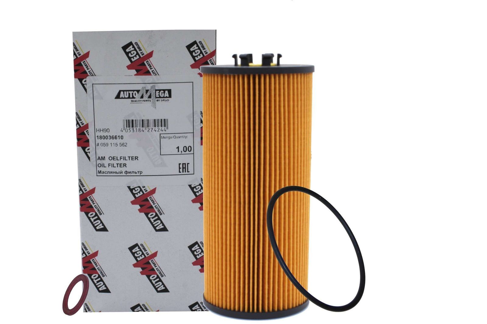 AUTOMEGA 180036610 Oil filter