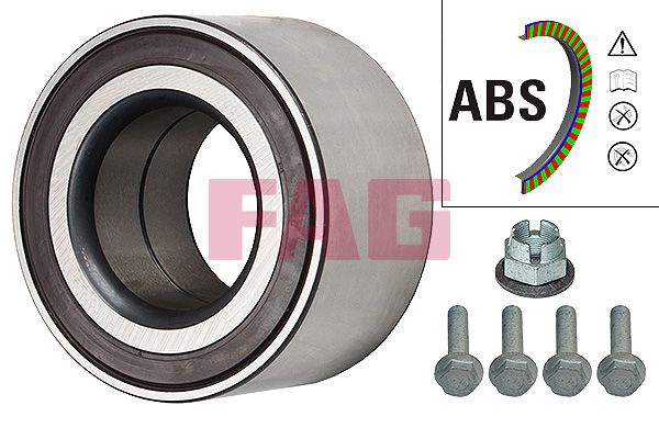 SCHAEFFLER FAG 713 6122 60 Wheel bearing kit