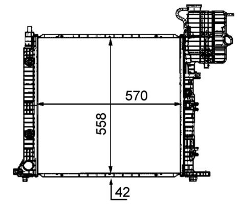 Radiator, engine cooling-1