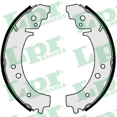 LPR 00730 Brake shoe set