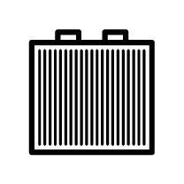 NRF 53236A Heat exchanger, interior heating