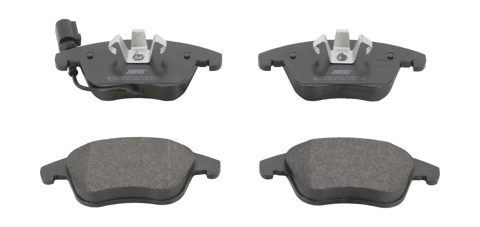 JURID 573246J Brake pad set, disc brake