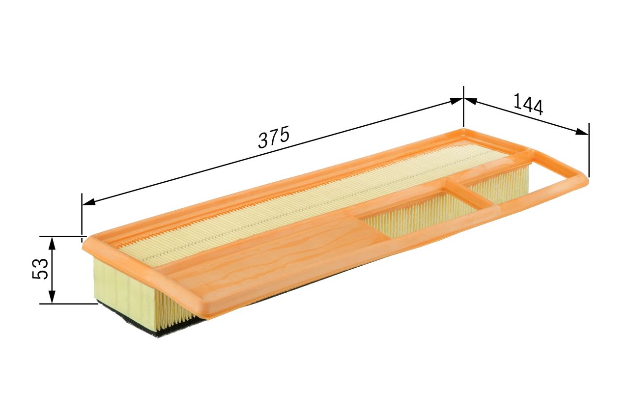 BOSCH F 026 400 002 Air filter