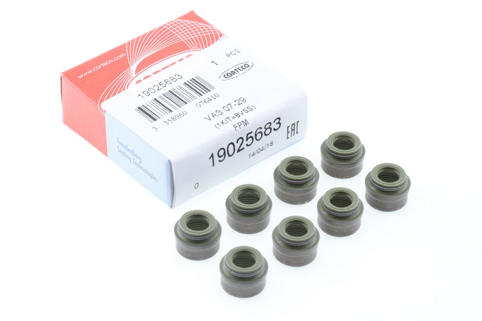 CORTECO 19025683 Seal set, valve stem