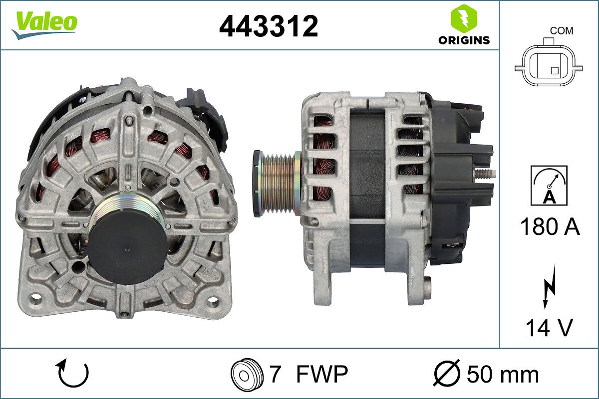 VALEO 443312 Alternator