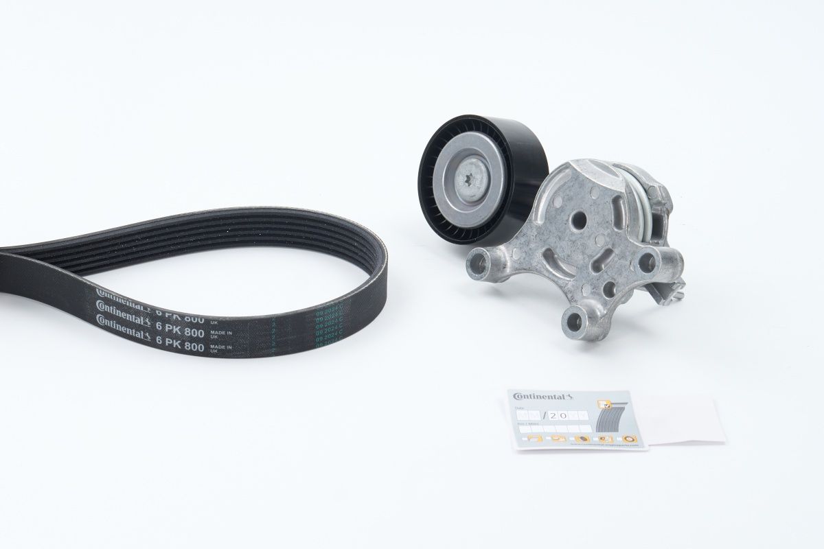 CONTINENTAL CTAM 6PK800K2 V-ribbed belt set