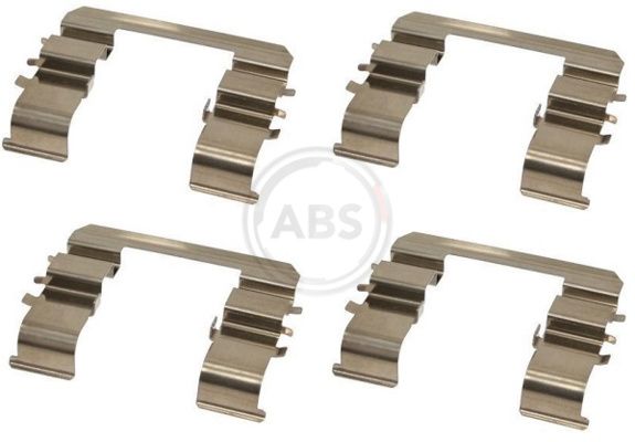 priedų komplektas, diskinių stabdžių trinkelės